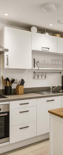 Private kitchen 3, Reading Retreat 1 Bed With Private Parking, Wokingham