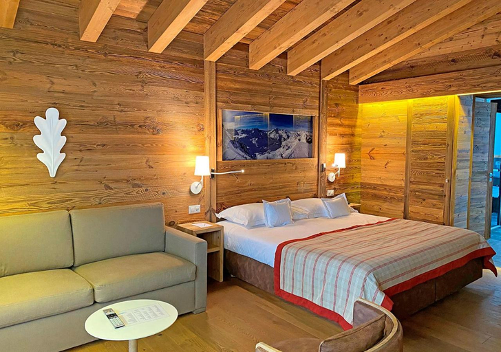 Bedroom 3, Nendaz 4 Vallees and SPA, Conthey
