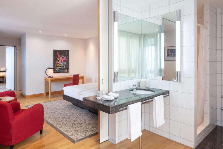 Bathroom 4, Hotel Baslertor, Arlesheim