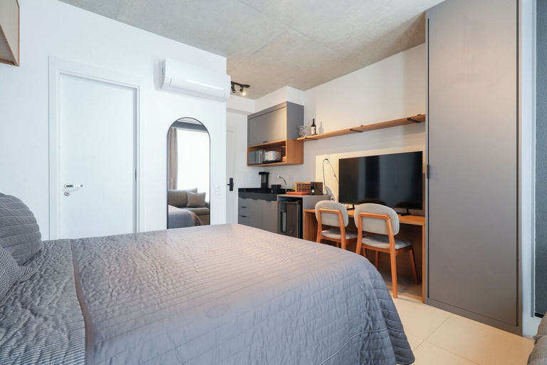Room 5, Flat Moderno Perto do Metr e do Parque Ibirapuera, São Paulo