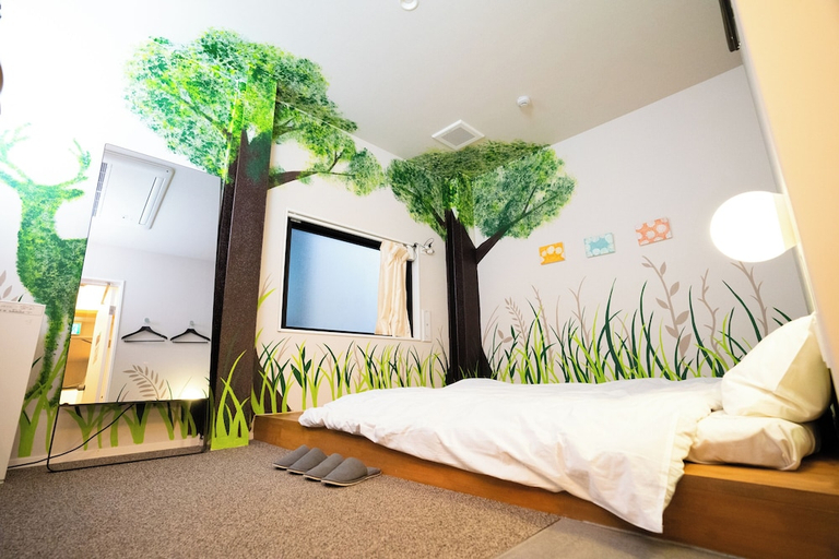 Bedroom 4, AND HOSTEL KURAMAE WEST, Taitō