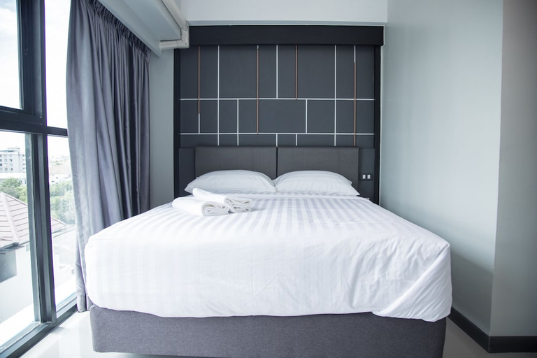 Bedroom 5, Hallton Hotel Bangkok, Huai Kwang