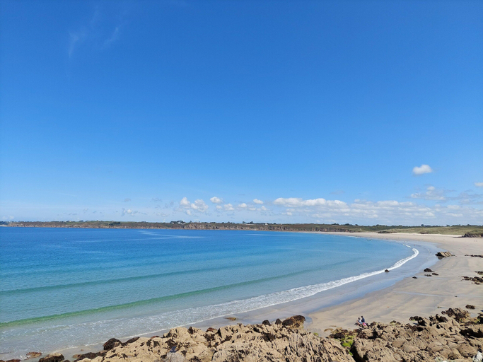 View from property 5, Holiday Home Just 350 m From the Long Sandy Beach, Finistère