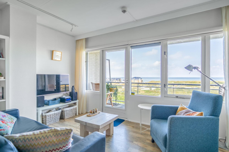 Living room 5, 2 Person Apartment With sea View, Texel