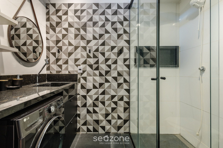 Bathroom, Condominium With Excellent Location in Asa Norte - Amzs, Brasília