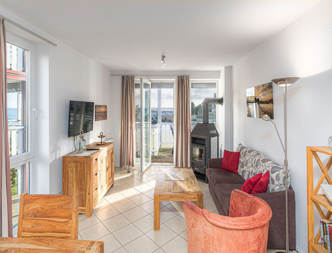 Living room 4, Appartement im Ferienpark in Rechlin, Mecklenburgische Seenplatte