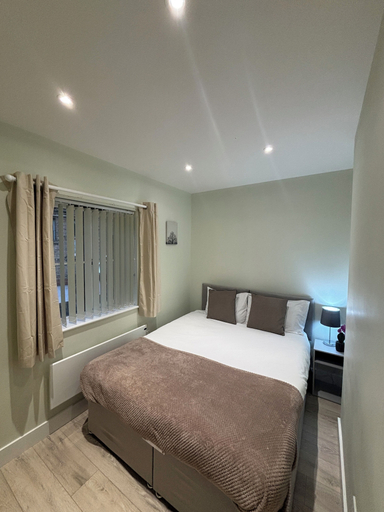 Bedroom, 142 Huntingdon Town Centre Apartments, Cambridgeshire