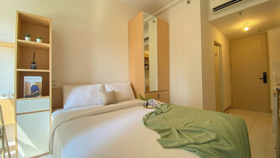 Bedroom 2, Simply & Comfy Studio Apartment At Tokyo Riverside Pik 2, Tangerang