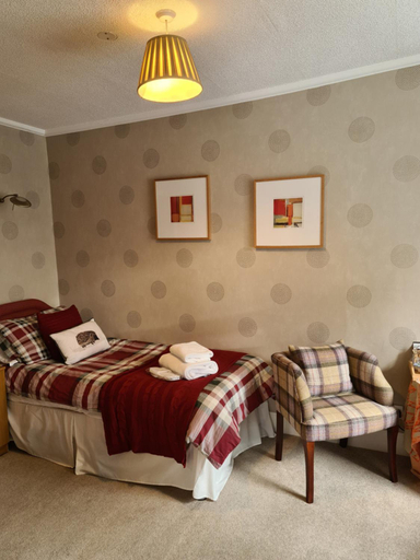Bedroom 2, Balcary Bay Country House Hotel, Dumfries and Galloway