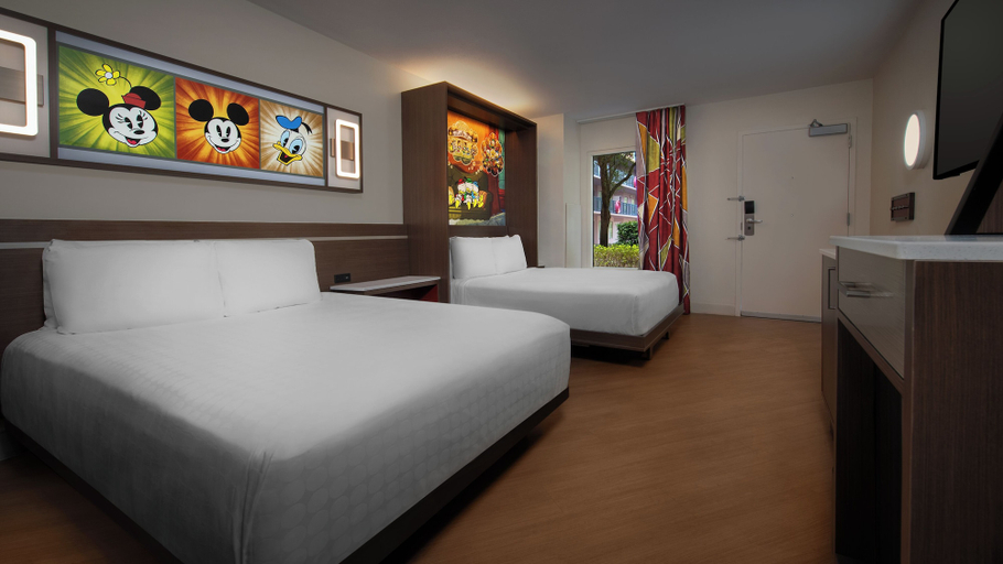 Bedroom 2, Disney's All-Star Music Resort, Osceola
