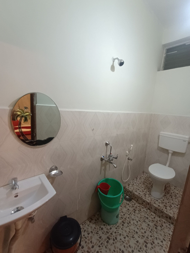 Bathroom 2, Tourist Lodge, Uttara Kannada