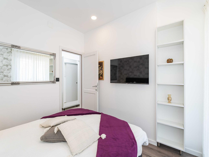 Bedroom 2, One bedroom apartment with balcony, Župa Dubrovačka