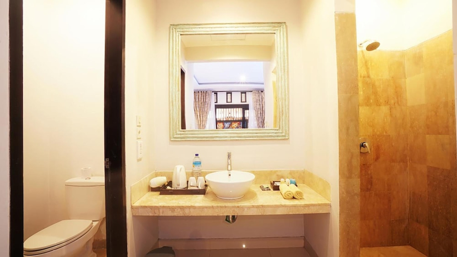 Bathroom 4, Vamana Resort, Lombok