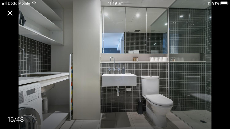 Bathroom 5, Southbank Apartments Freshwater Place, Melbourne