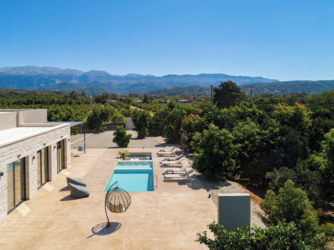 Aerial view 5, PanStel Luxury Villas - pools & jacuzzi, Crete