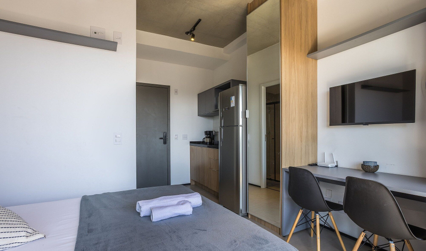 Bedroom 3, Building w/ Pool and Gym in Paraiso - ONP, São Paulo