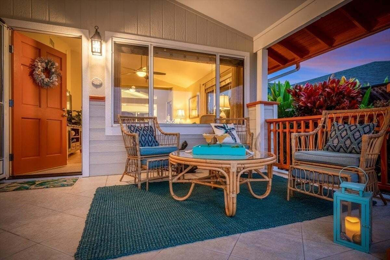Terrace/patio 2, Hale Kona 2 Bedroom Home, Hawaii