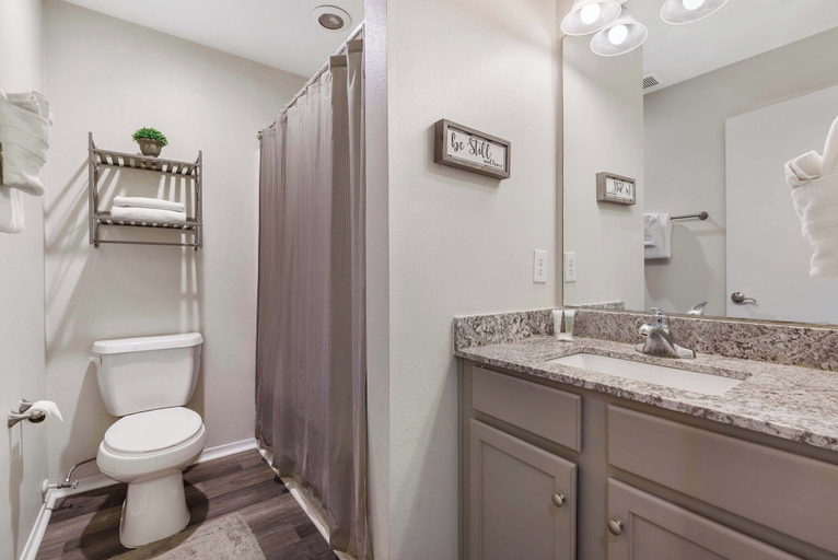 Bathroom 3, Hillside Cottage in The Vineyards Resort!, Taney