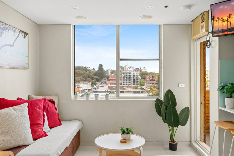 Bedroom 5, Bondi Studio Apartment with Pool & Rooftop Views, Sydney