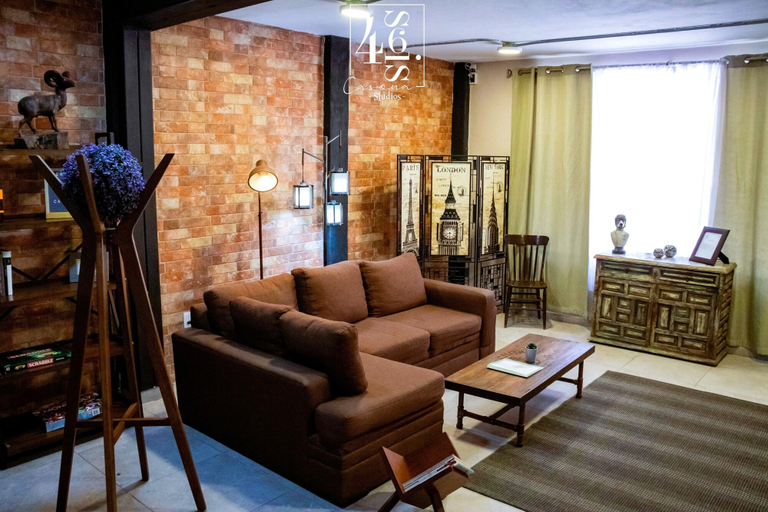 Living area 2, R02 Habitación Equipada STV WIFI Parking, Nicolás Romero