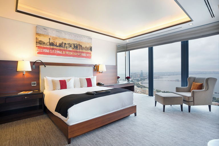 Bedroom 3, Fairmont Baku Flame Towers, Baku