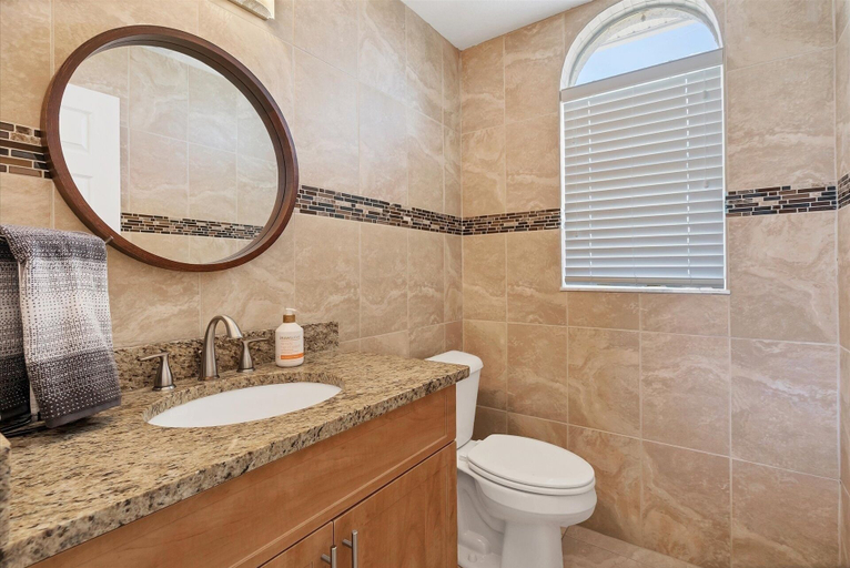 Bathroom 4, Punta Gorda Isles 3-Bedroom Private Pool Home on Canal with Dock 3 Home, Charlotte