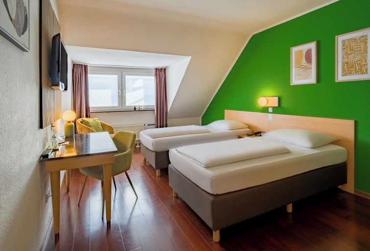 Bedroom 5, Rugs Hotel Düsseldorf – Self Check- In, Düsseldorf
