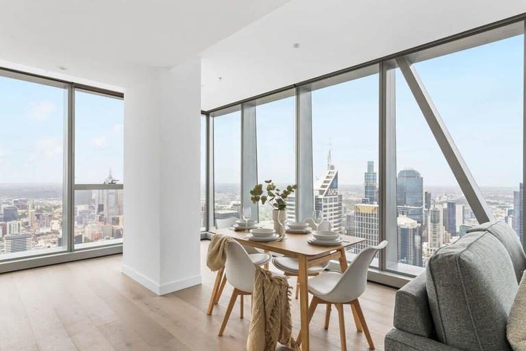 Interior 5, A Chic 2BR Apt With Panoramic Views, Free Parking, Melbourne