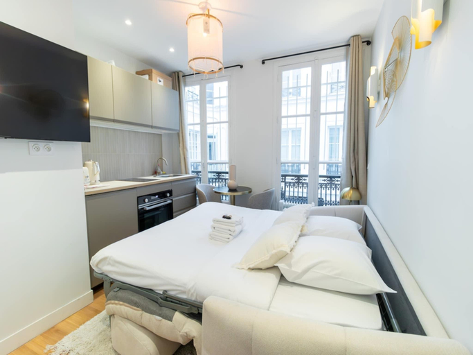 Bedroom, Charming Studio Center of Paris Le Marais, Paris