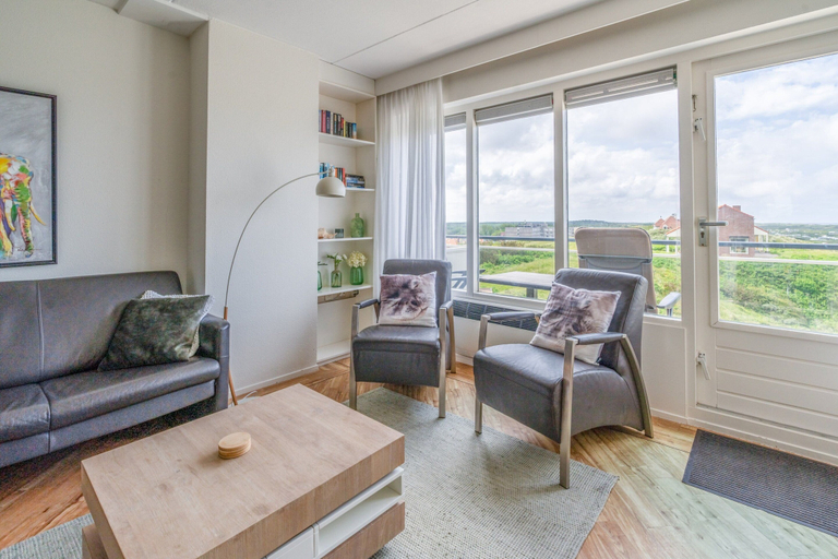 Living room 4, 2 Person Apartment With Sauna, Texel