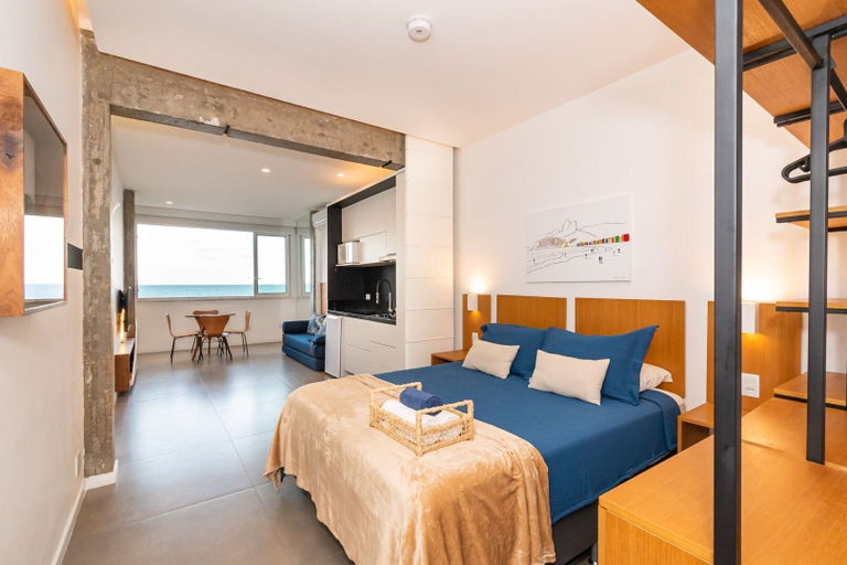 Room 3, Studio Beach View in Copacabana A 3196/502, Rio de Janeiro