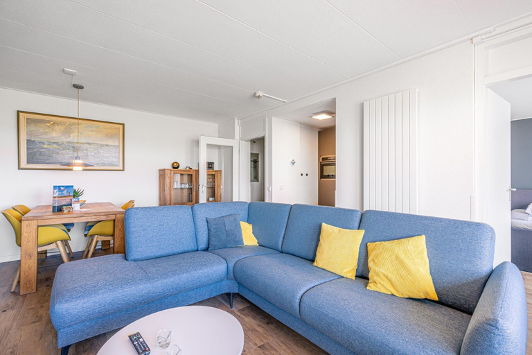 Living room 4, 2 person sea view apartment, Texel