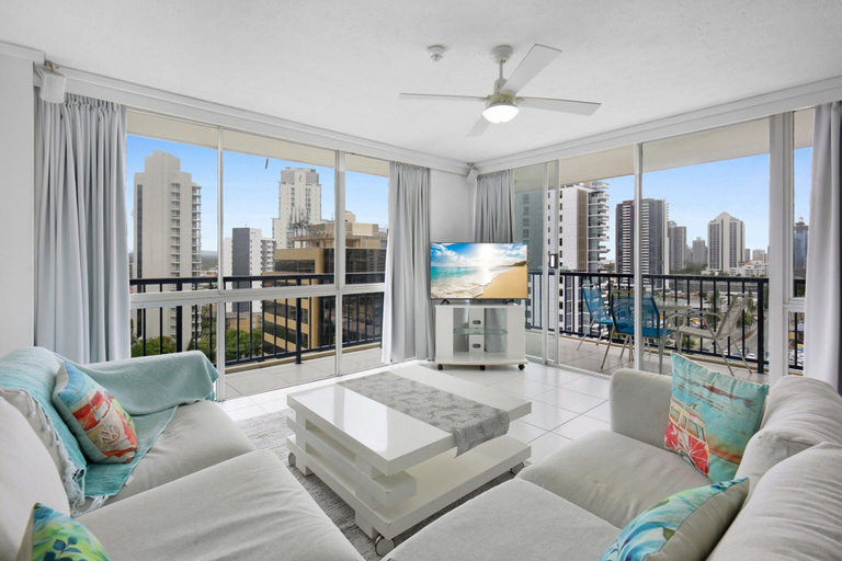 Living room 2, Chic Coastal Retreat With Resort-style Amenities, Gold Coast