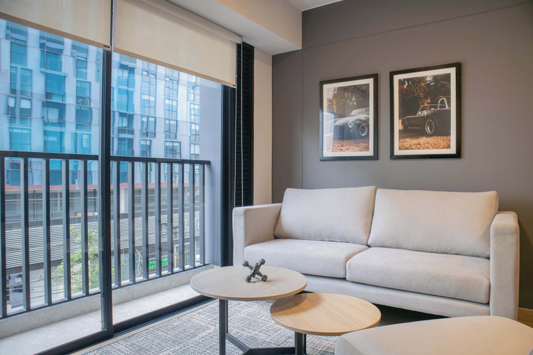 Room 3, w Striking 1BR Duplex in Miraflores, Lima