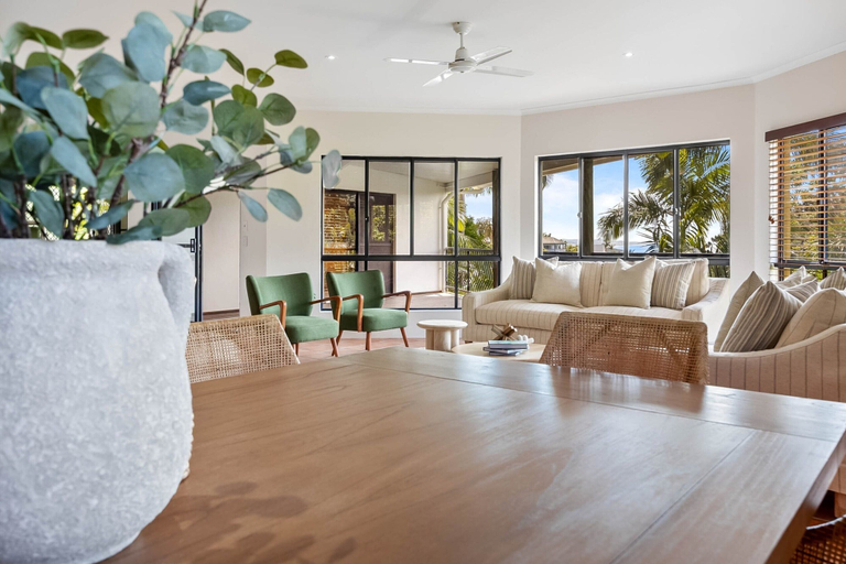 Living room 2, Beachside 4-bed Retreat With Study Nook & Views, Maroochy - Coastal North