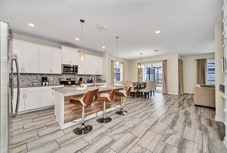 Food & Drinks 5, Gorgeous, Modern Home W/private Pool!, Osceola