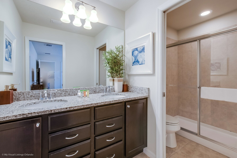 Bathroom 3, Villa w/ Private Pool & Free Resort Access!, Osceola