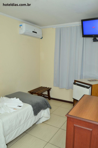 Bedroom, Hotel Dias em Pouso Alegre - MG - Proximo a Centros Comerciais e Restaurantes, Pouso Alegre