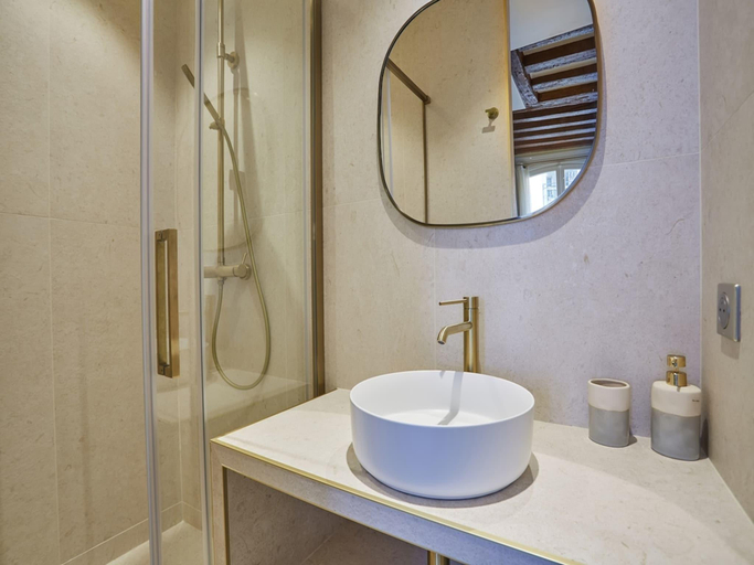 Bathroom 3, New apartment Center of Paris Place de la Bourse, Paris