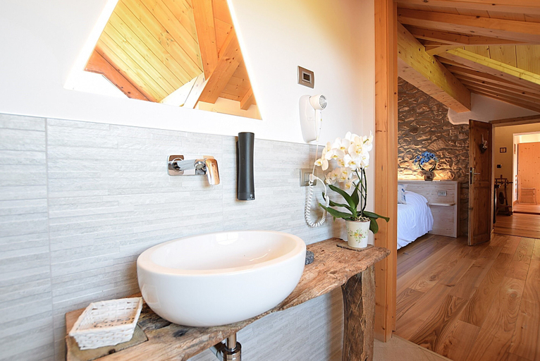Bathroom 5, Baita Pranolz, Belluno