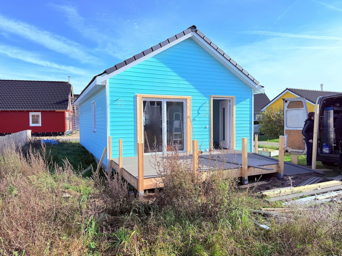 Exterior 4, Ferienhaus Sanibel mit Kaminofen, Barnim