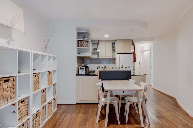 Private kitchen 4, Central 2-bed With Gym and Parking, Canberra