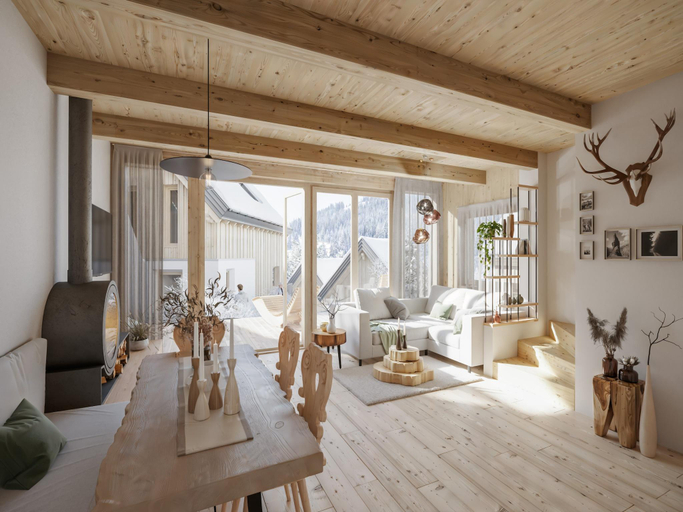 3, Lavish Chalet in Lachtal With Private Sauna, Murau