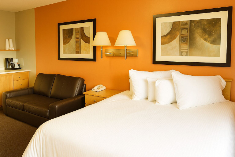 Bedroom 3, Best Maple Inn - Drayton Valley, Division No. 11
