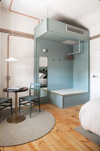 Bedroom 2, Garde Hotel and Warders Cottages, Fremantle