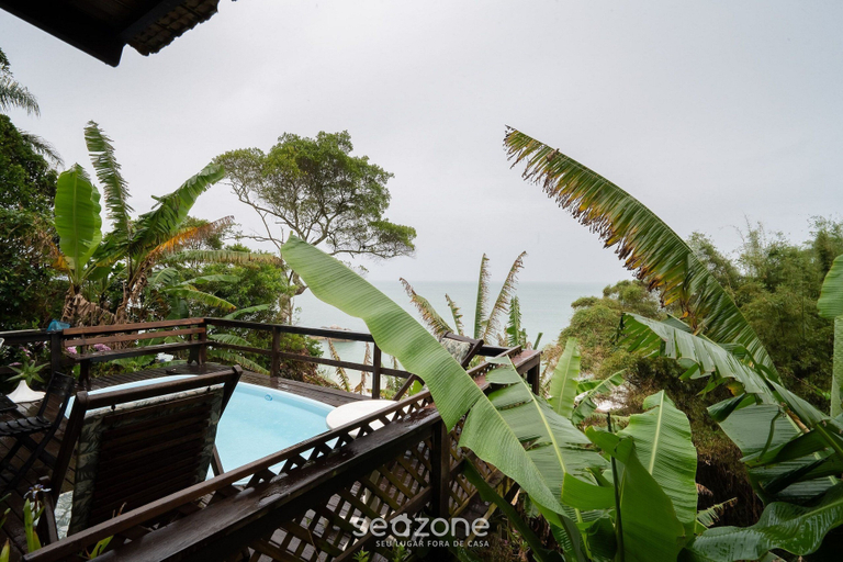 Pool, House w/ Ocean View, Pool and Beach Access Ize0016, Florianopolis