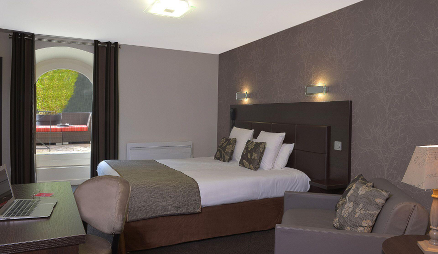 Bedroom 2, Hotel Reine Mathilde, Calvados