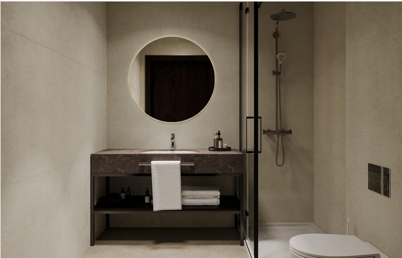 Bathroom 3, Boutique Hotel Adria, Wels