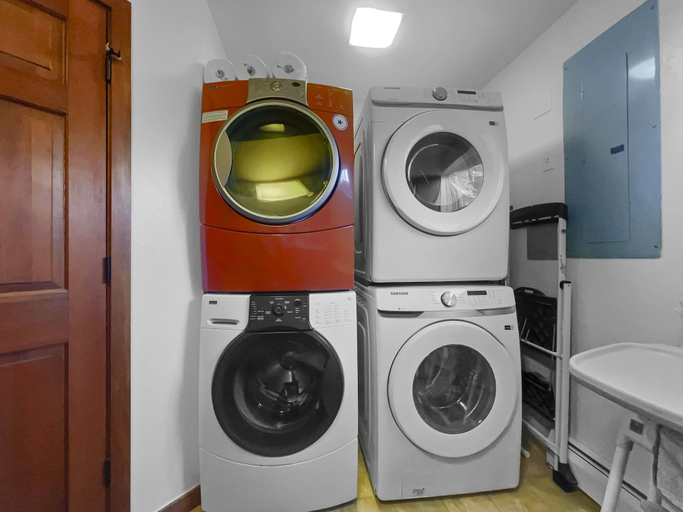 Laundry, 208 Tenderfoot 5 Bedroom Home by RedAwning, Summit