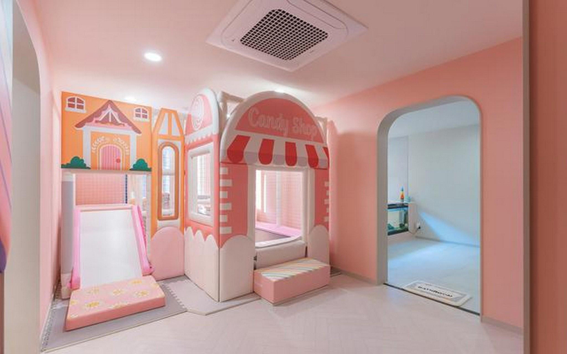 Bedroom 2, Gimhae Eobangdong Den Bastar Theme Kids Hotel, Gimhae